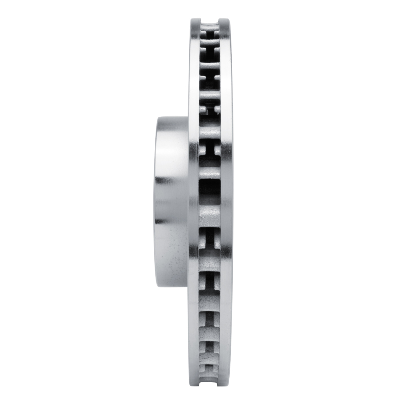 Audi RS e-Tron GT Brake Rotor (1) - Left Front - R1 Concepts - Drilled & Slotted - Silver - `10-`24